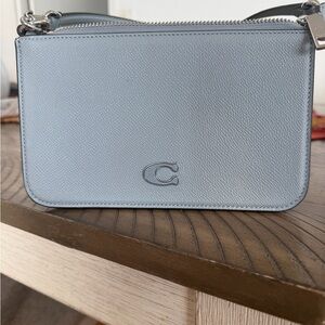 Coach Sky Blue Leather purse